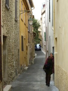 2009_12_18_OldCagnesSurMer The old, twisty Cagnes-sur-Mer.